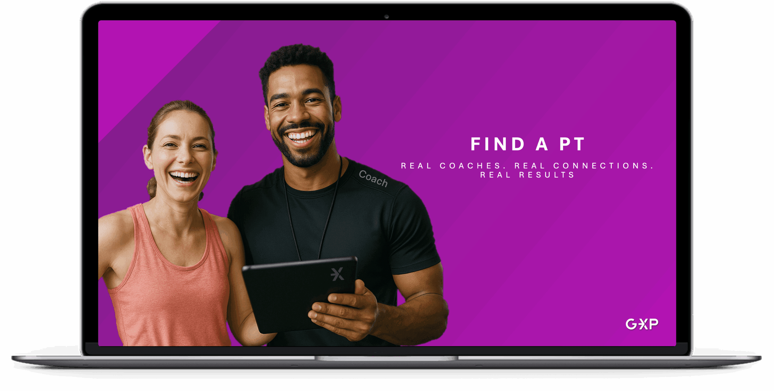 Find a Trainer screen